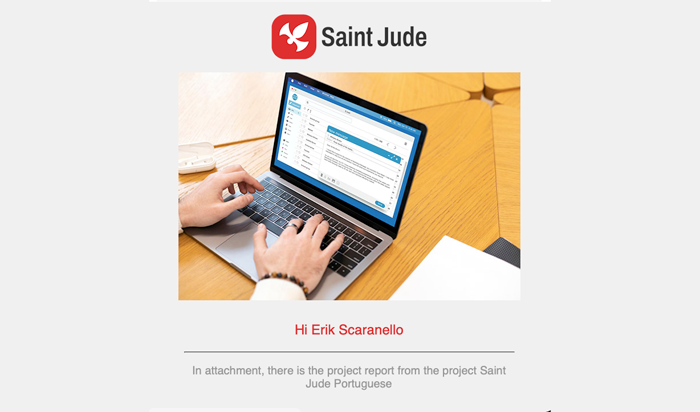 Saint Jude project reporting dashboard